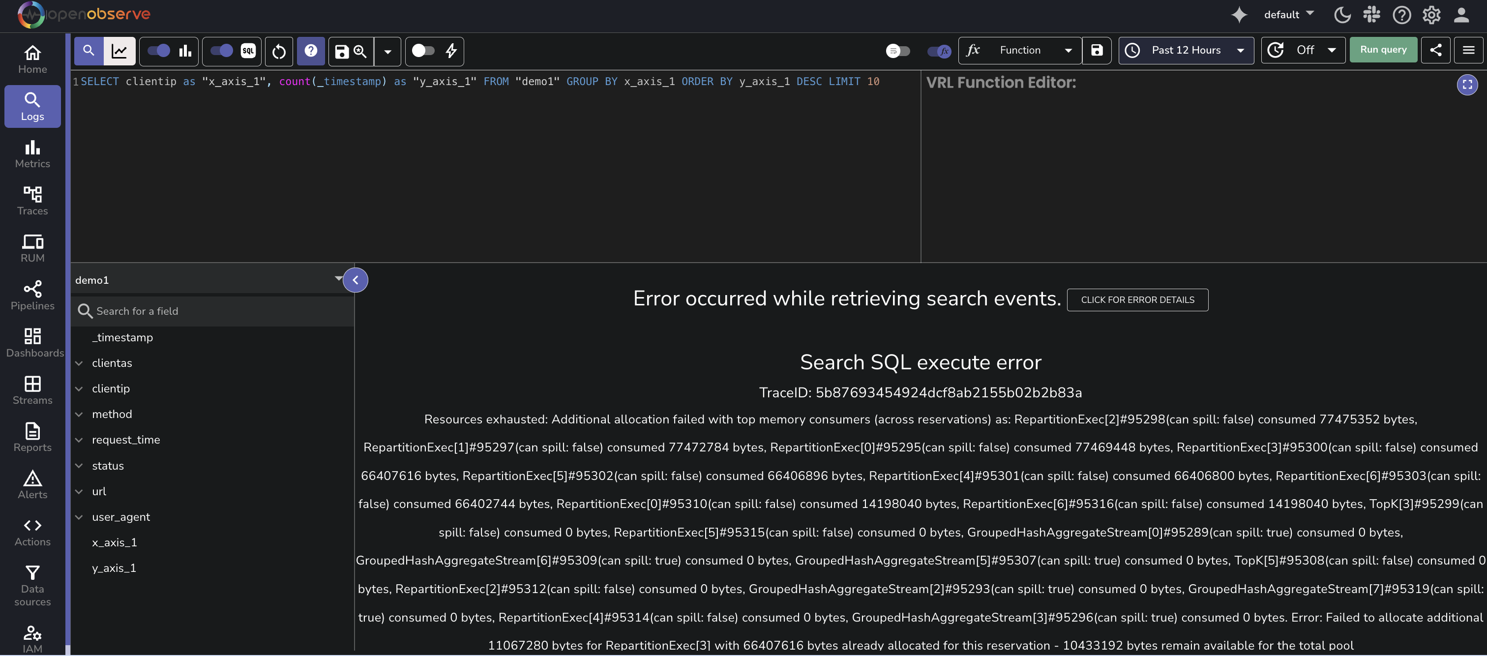 Typical Failure Message